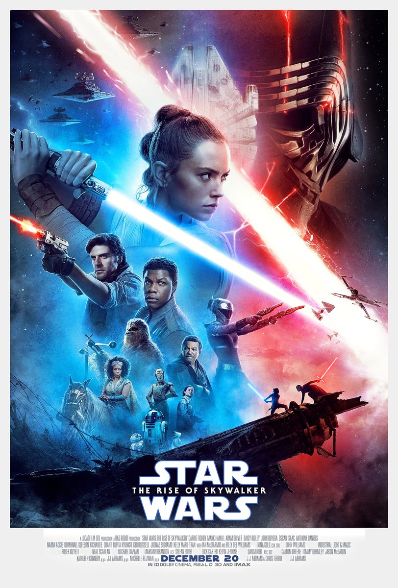 Star Wars: The Rise of Skywalker Decorative Painting (paper and canvas) art poster printing print