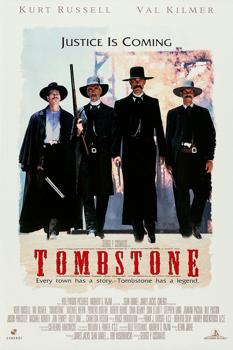 Tombstone Movie Poster Decorative Painting (paper and canvas) art poster printing print
