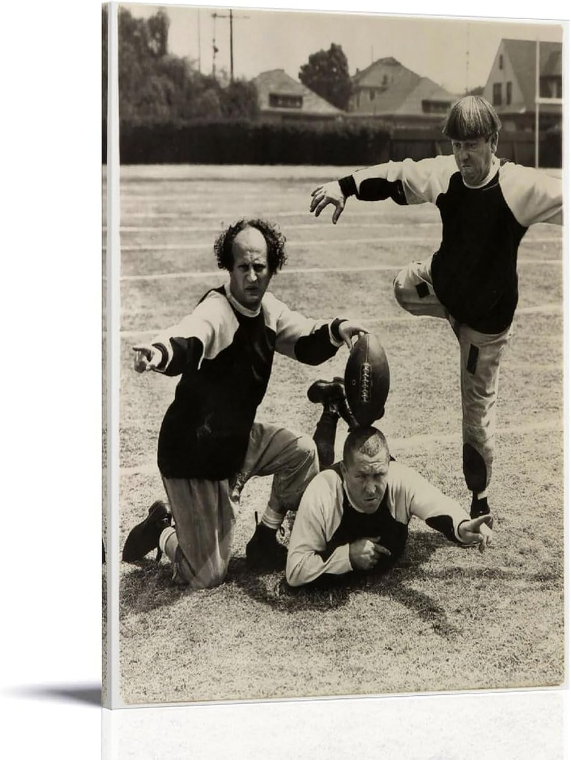 Three Stooges Vintage Movie Poster (Paper and Canvas) Art Poster Printing Print