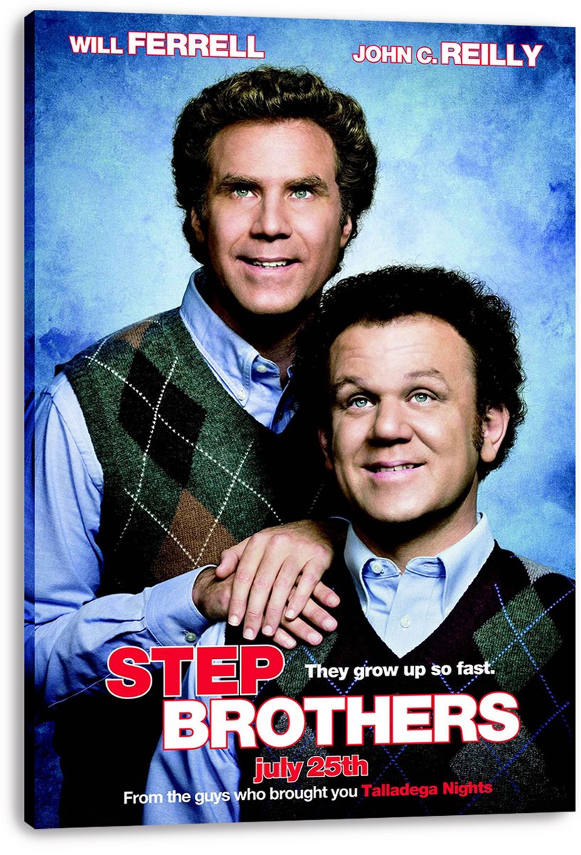 Step Brothers Will Ferrell John C. Reilly Decorative Painting (paper and canvas) art poster printing print