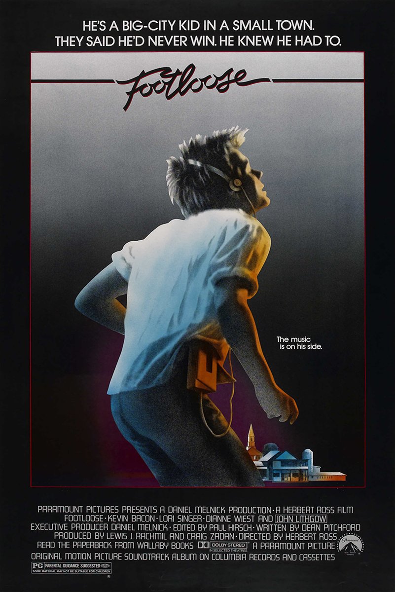 Footloose Movie Decorative Painting (paper and canvas) art poster printing print