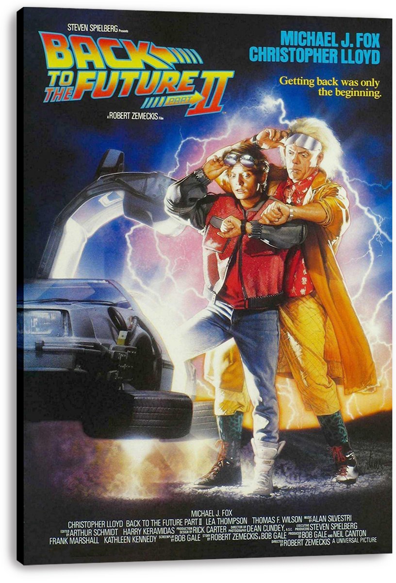 Back to the Future Part II Decorative Painting (paper and canvas) art poster printing print