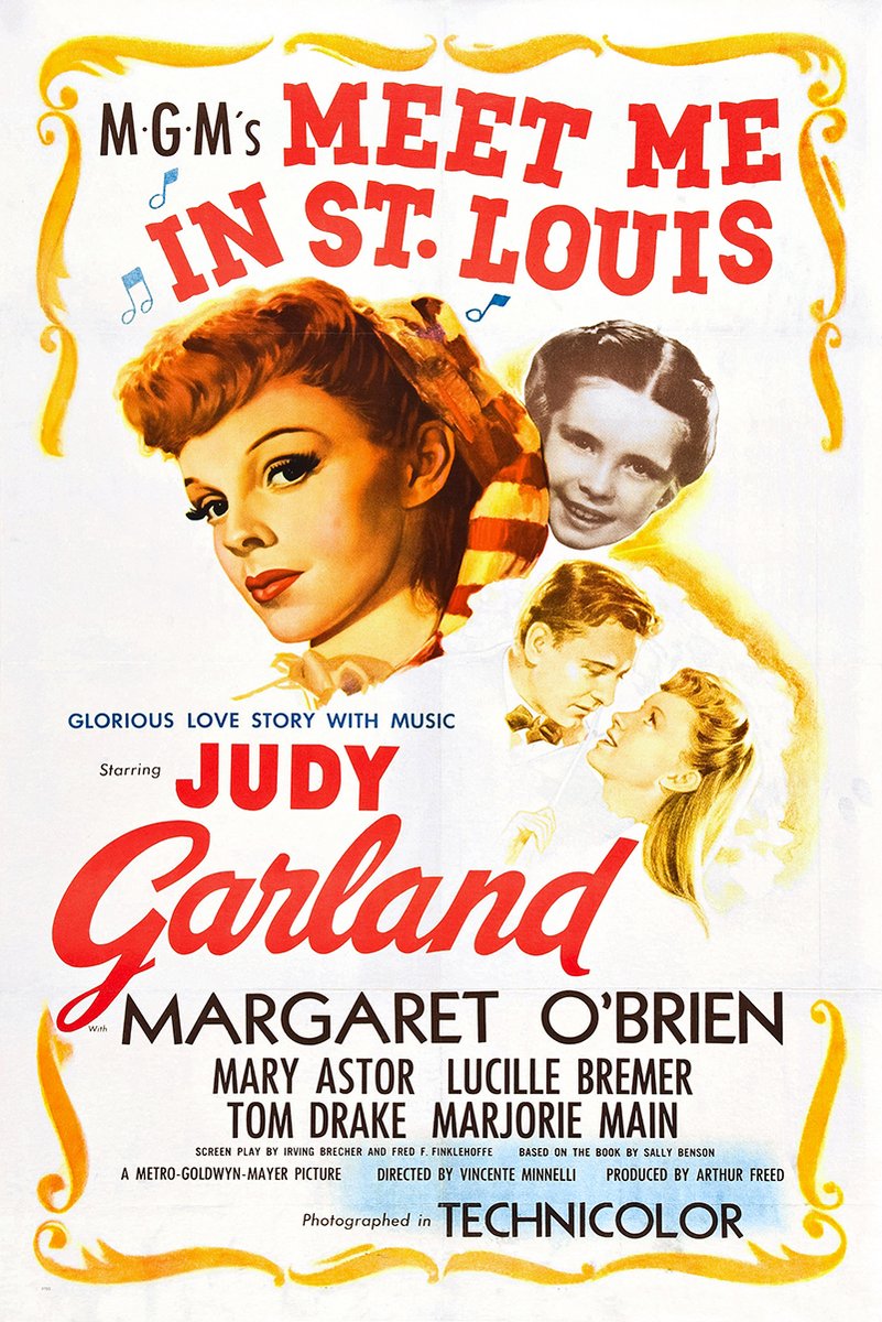Meet Me in St. Louis Judy Garland Decorative Painting (paper and canvas) art poster printing print