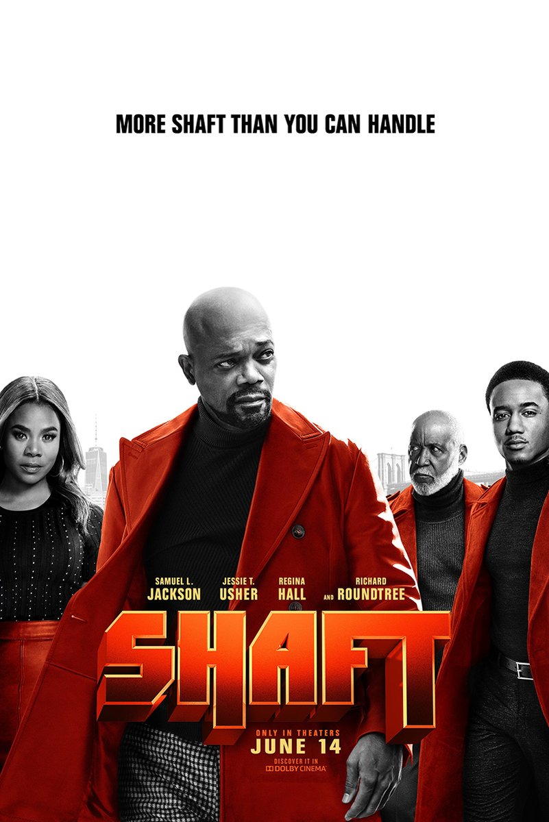 Shaft Movie Cast Decorative Painting (paper and canvas) art poster printing print