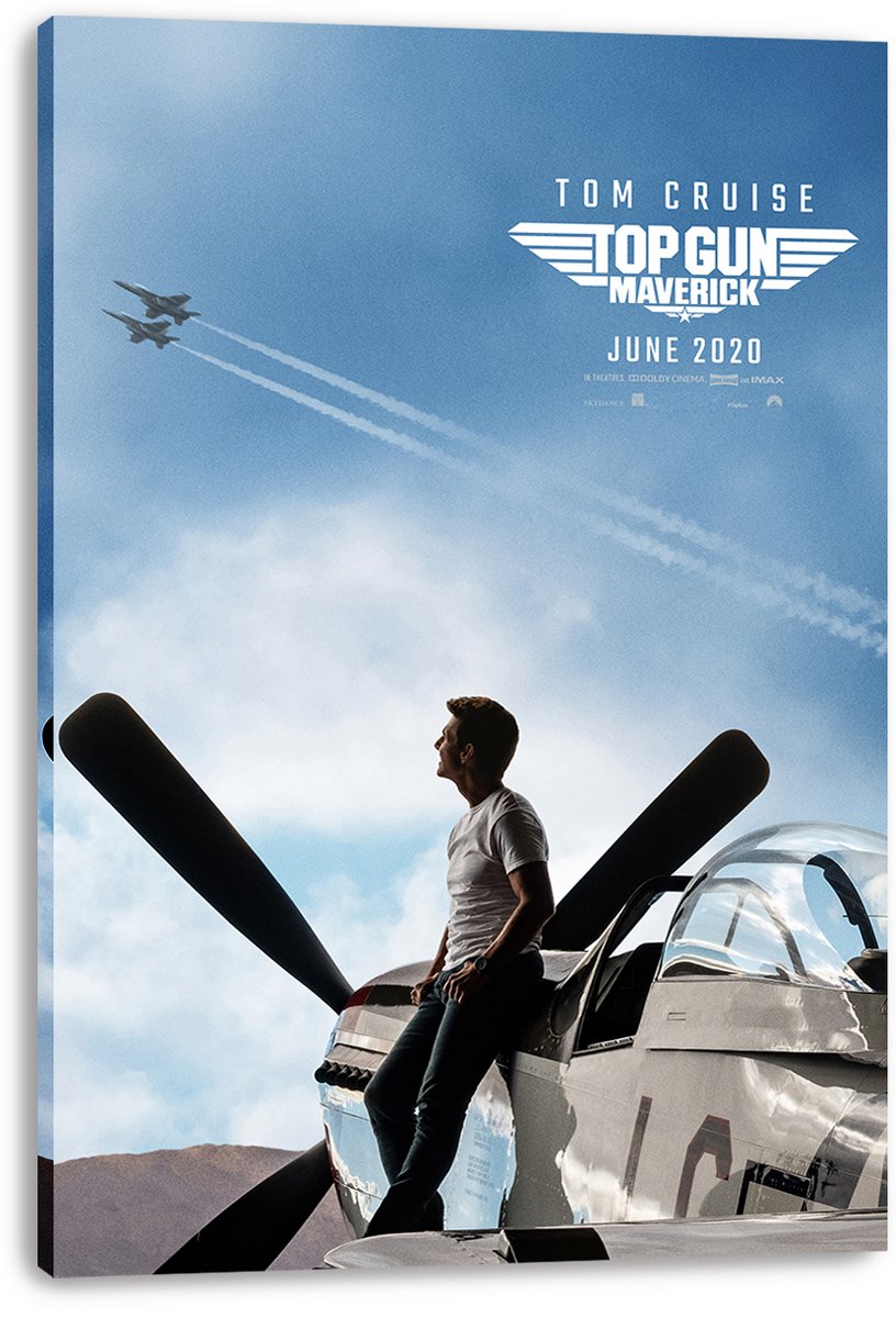 Tom Cruise Top Gun Maverick Decorative Painting (paper and canvas) art poster printing print