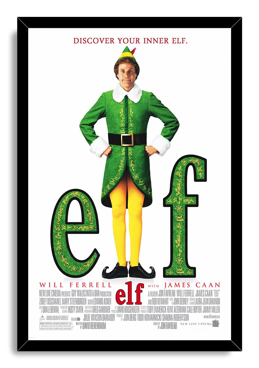 Elf Movie Poster Decorative Painting (paper and canvas) art poster printing print