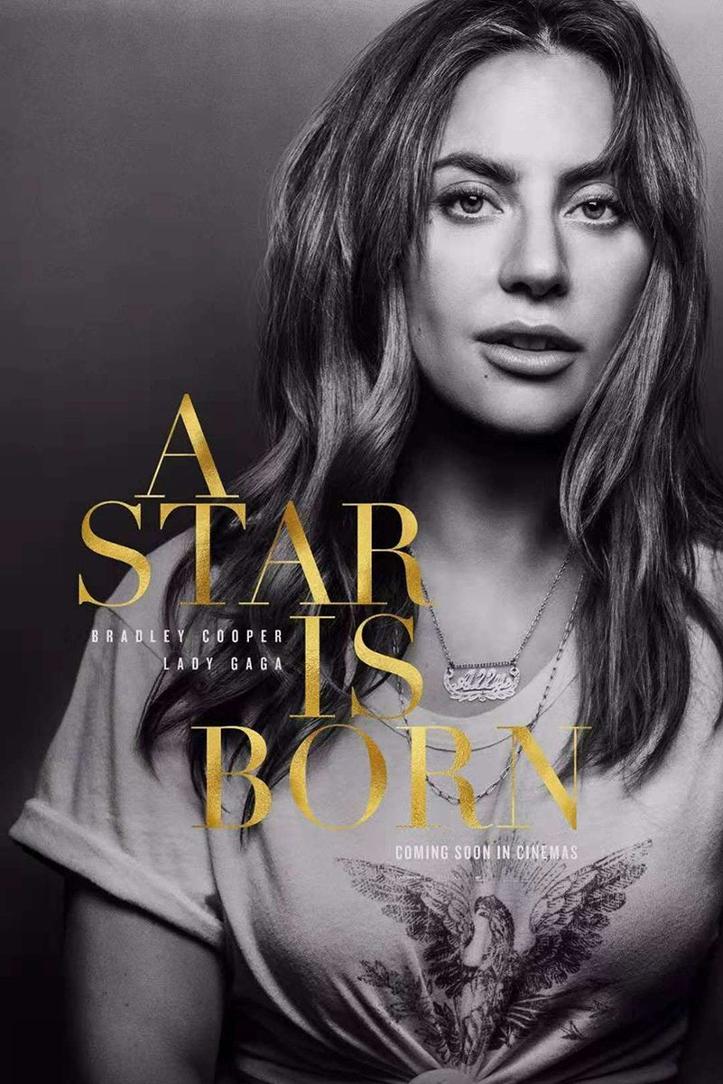 Lady Gaga A Star Is Born Movie Decorative Painting (paper and canvas) art poster printing print