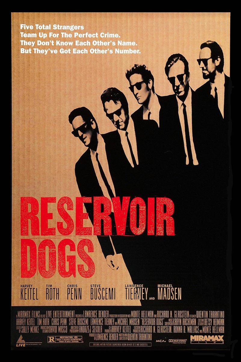 Reservoir Dogs Movie Poster Decorative Painting (paper and canvas) art poster printing print
