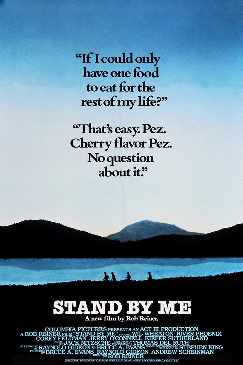 Stand By Me Movie Poster Decorative Painting (paper and canvas) art poster printing print