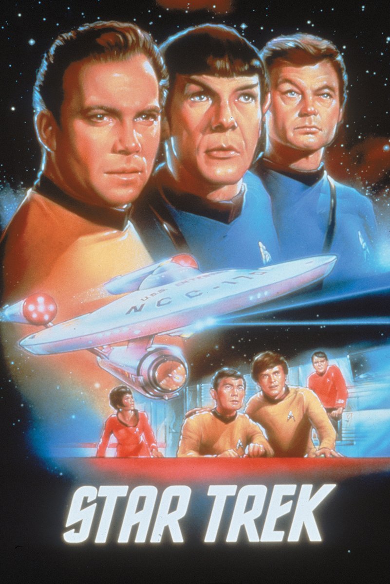 Star Trek Classic Series Crew Decorative Painting (paper and canvas) art poster printing print