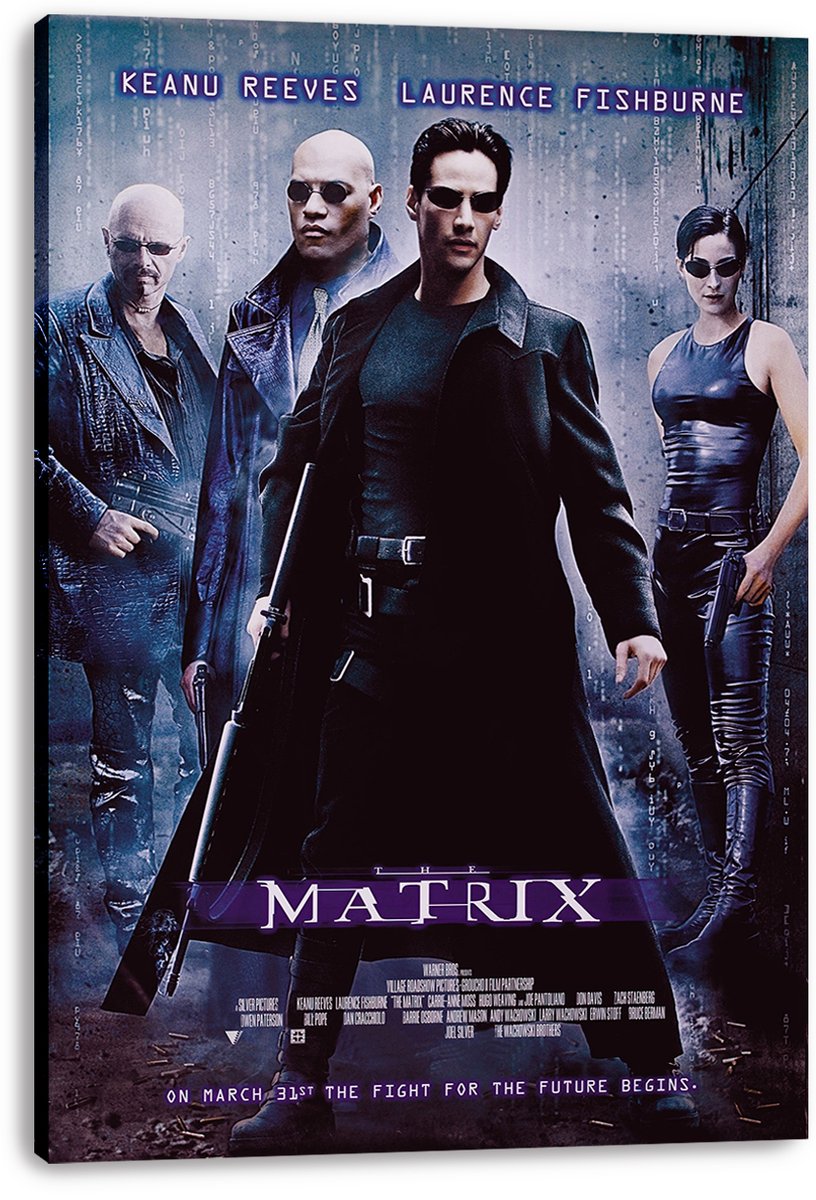 The Matrix Movie Poster Decorative Painting (paper and canvas) art poster printing print