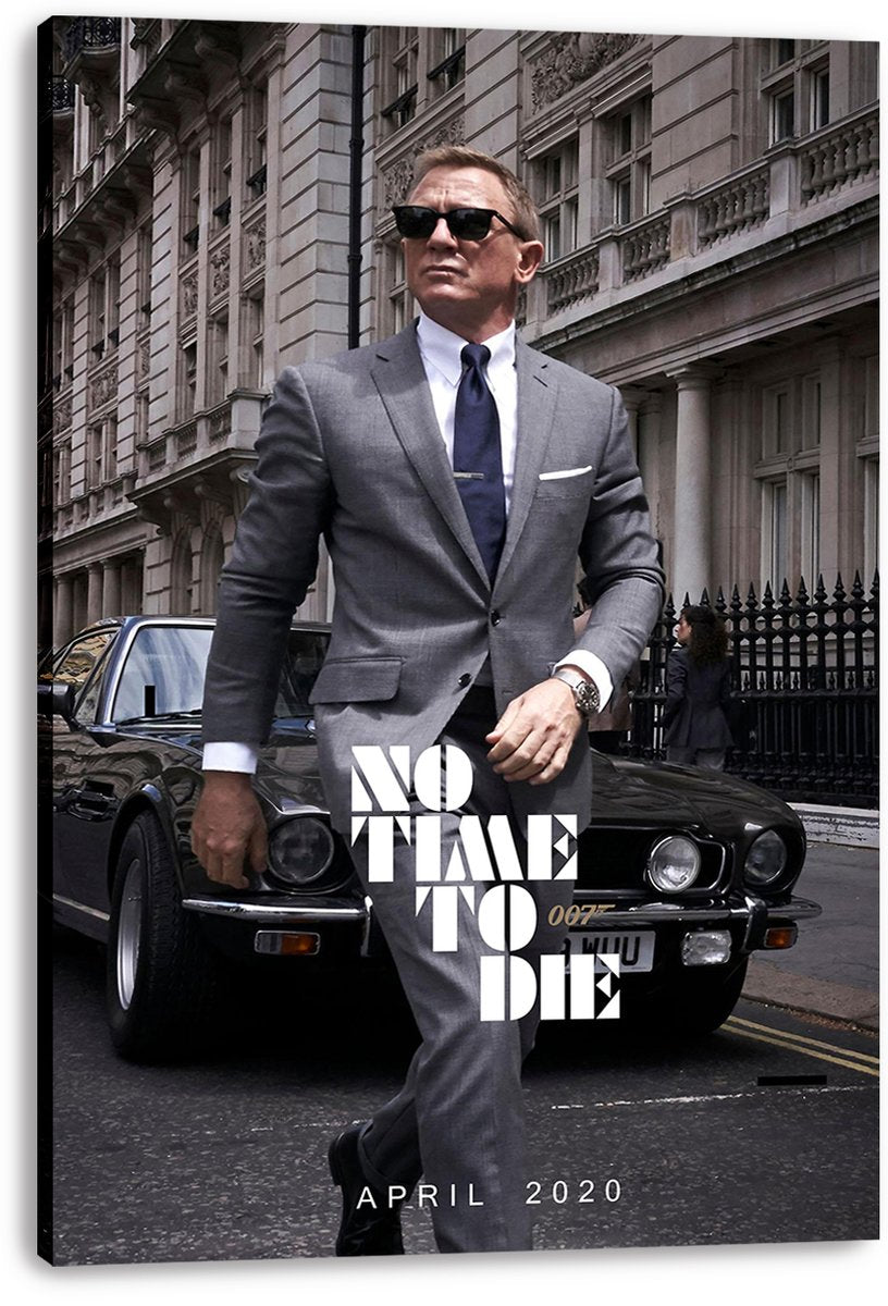 James Bond 'No Time To Die' Decorative Painting (paper and canvas) art poster printing print