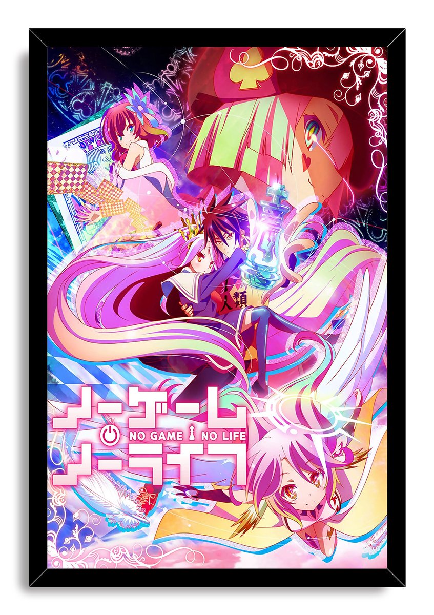 No Game No Life Anime Decorative Painting (paper and canvas) art poster printing print