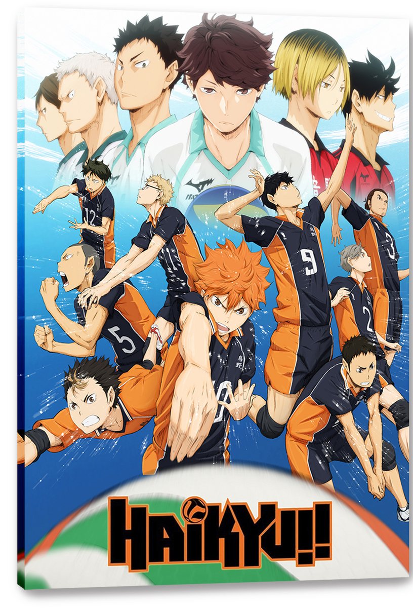 Haikyuu!! Anime Volleyball Characters Decorative Painting (paper and canvas) art poster printing print