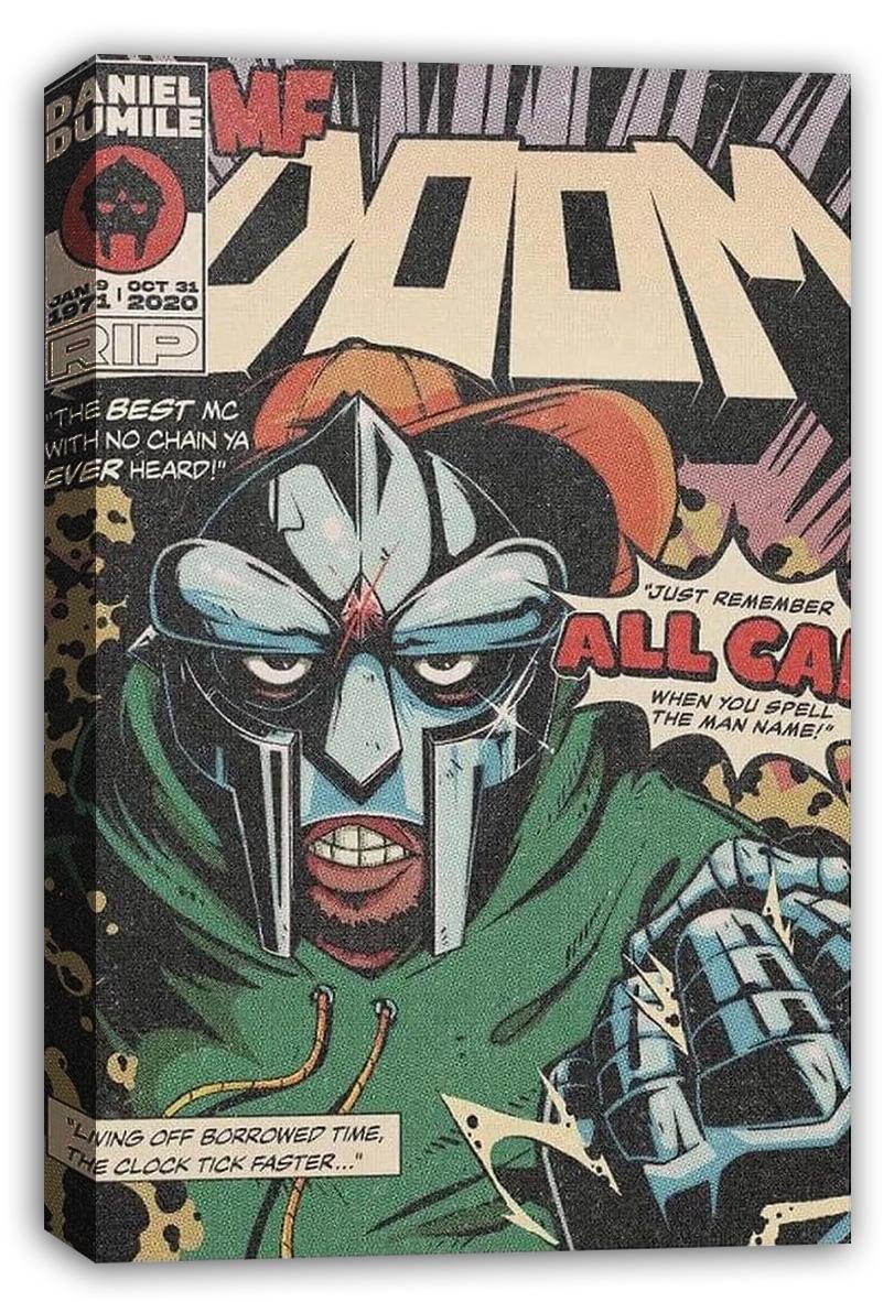 MF Doom Posters & Prints Wall Art for Room Decor (Paper and Canvas) Art Poster Printing Print