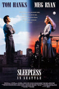 Sleepless in Seattle Tom Hanks Meg Ryan Movie Decorative Painting (paper and canvas) art poster printing print