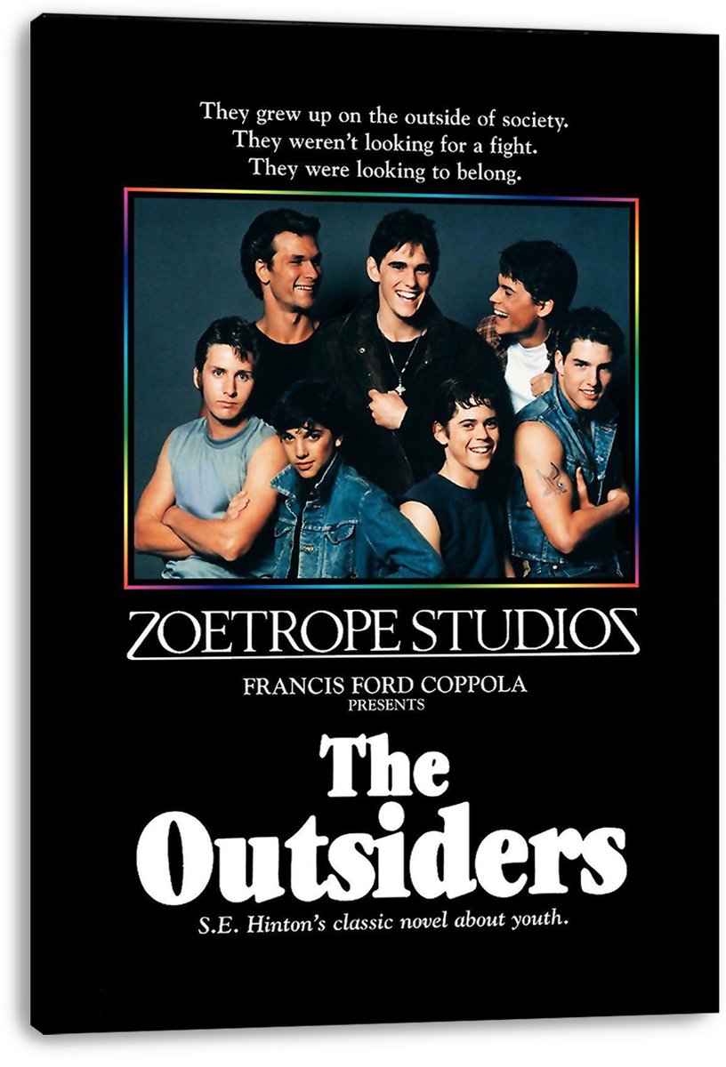 The Outsiders Movie Cast Decorative Painting (paper and canvas) art poster printing print