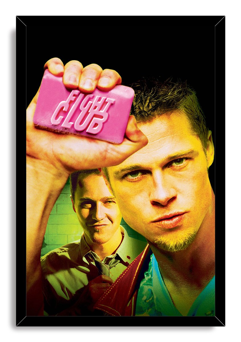 Fight Club Movie Poster Decorative Painting (paper and canvas) art poster printing print