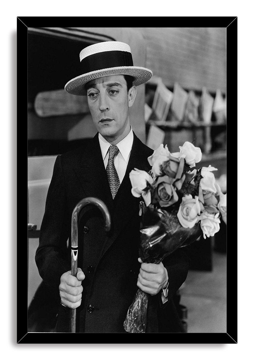 Buster Keaton Decorative Painting (paper and canvas) art poster printing print