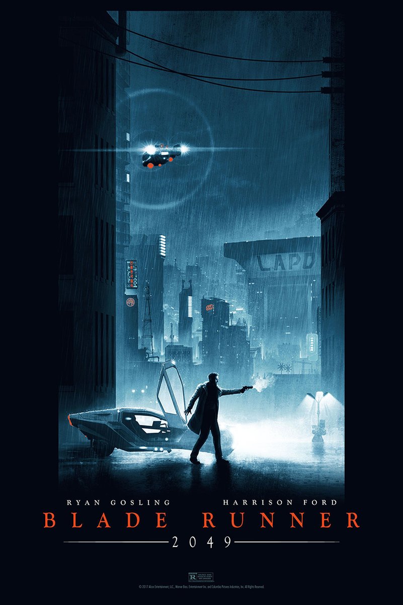 Blade Runner 2049 Movie Decorative Painting (paper and canvas) art poster printing print
