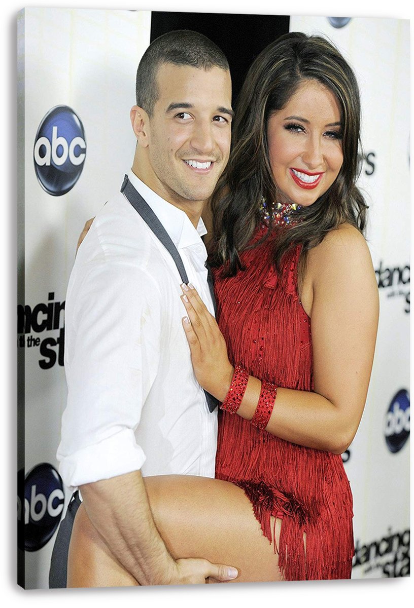 Bristol Palin and Mark Ballas Decorative Painting (paper and canvas) art poster printing print