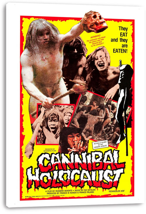 Cannibal Holocaust Movie Poster Decorative Painting (paper and canvas) art poster printing print
