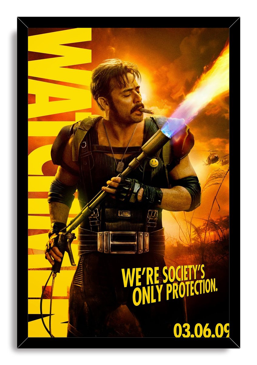 The Comedian from Watchmen Decorative Painting (paper and canvas) art poster printing print