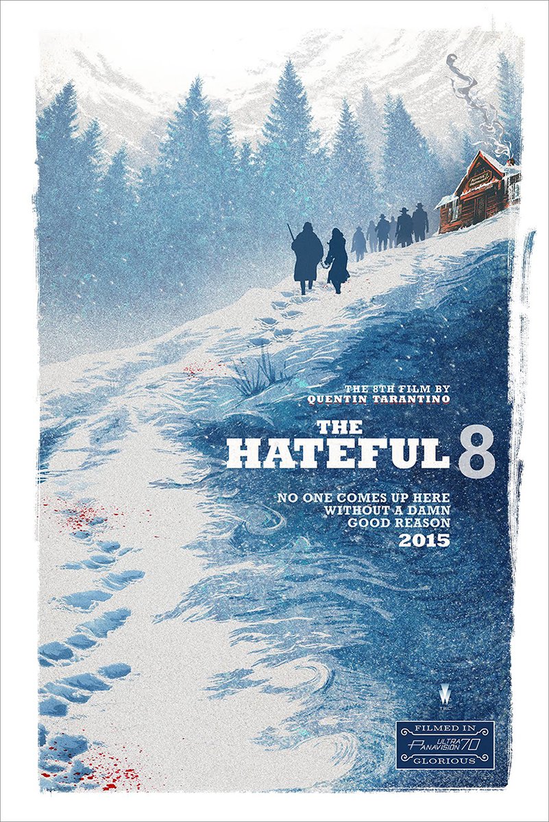 The Hateful Eight Movie Poster Decorative Painting (paper and canvas) art poster printing print