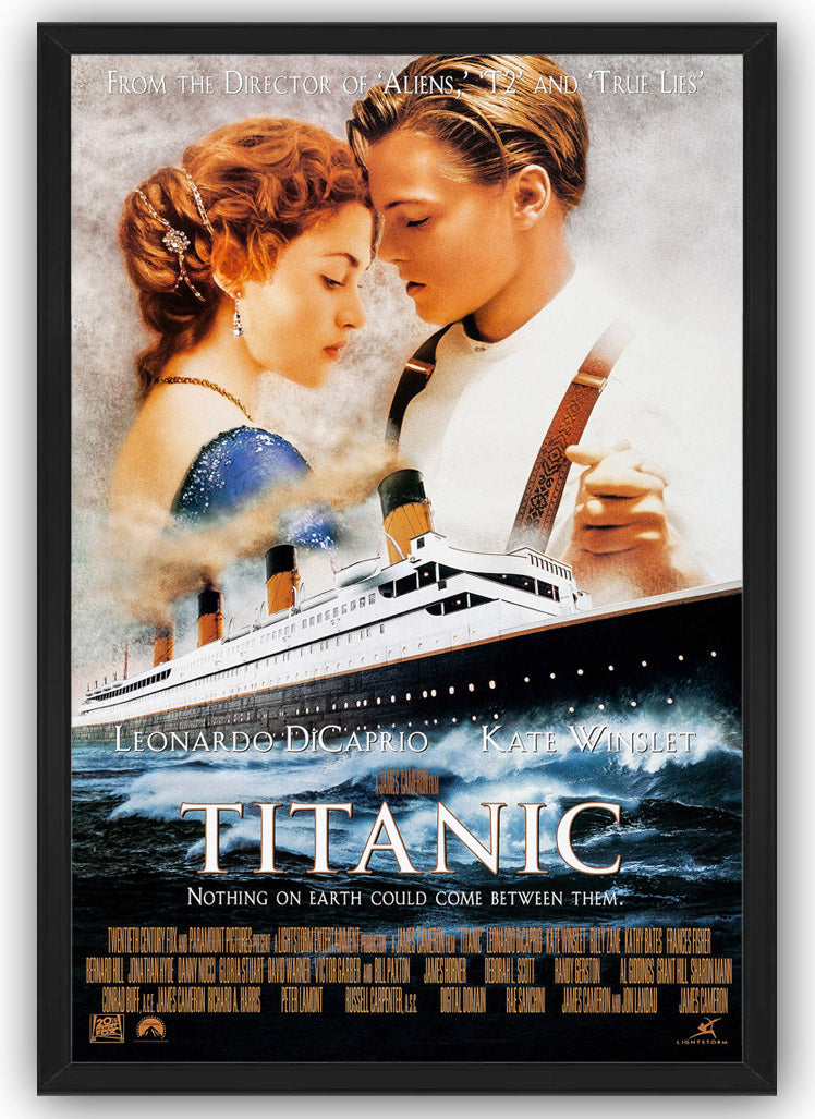 Titanic Movie (paper and canvas) art poster printing print