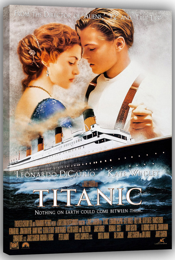 Titanic Movie (paper and canvas) art poster printing print