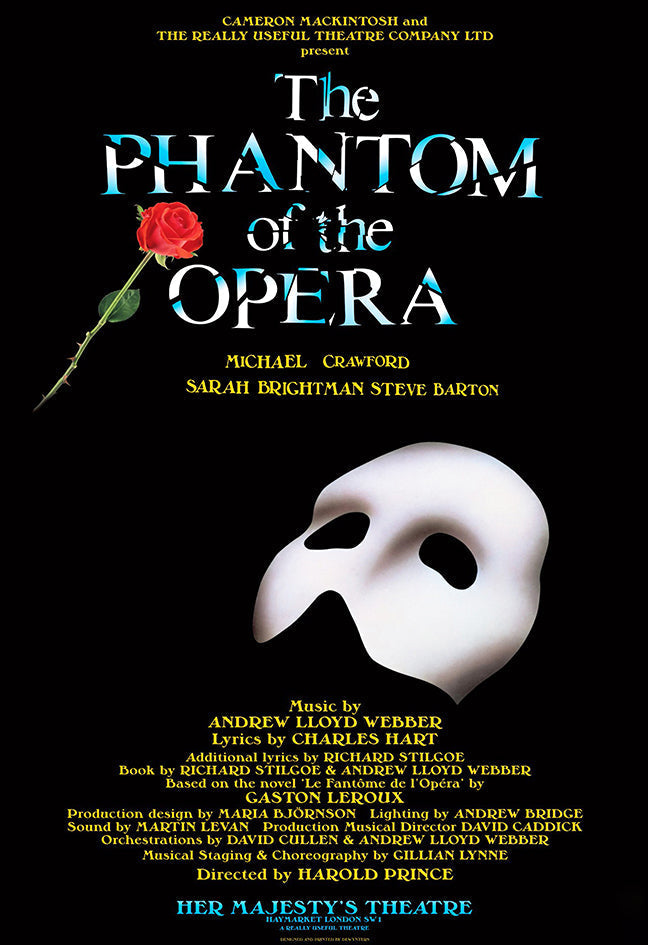 The Phantom of The Opera Movies(paper and canvas) art poster printing print