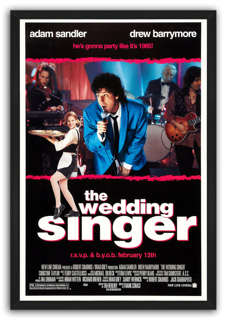 The Wedding Singer Movies(paper and canvas) art poster printing print