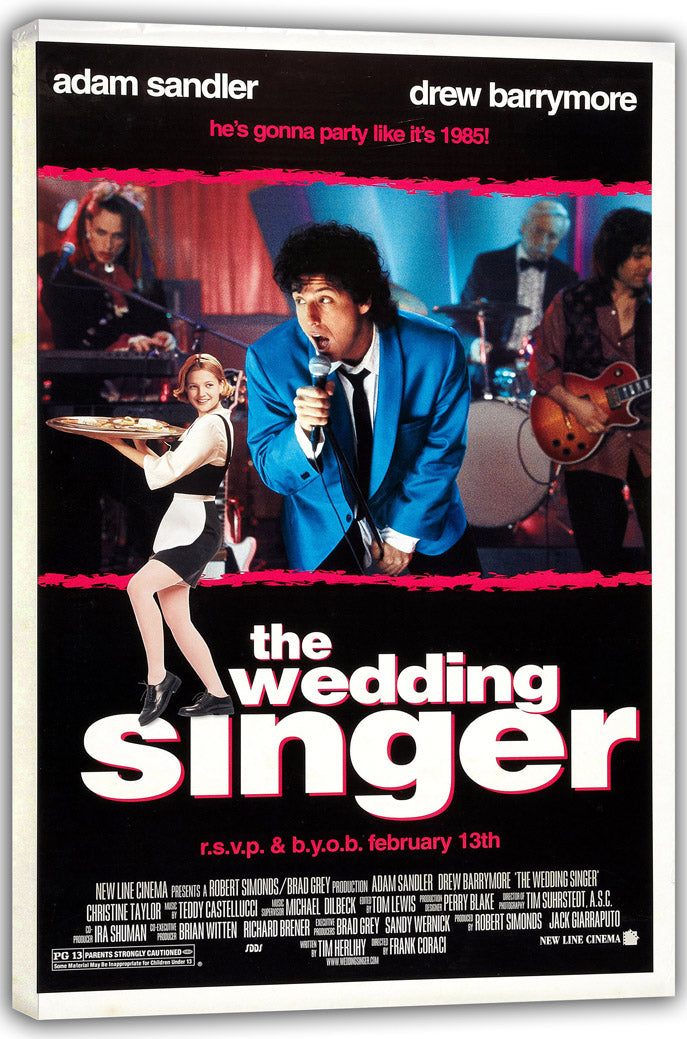 The Wedding Singer Movies(paper and canvas) art poster printing print