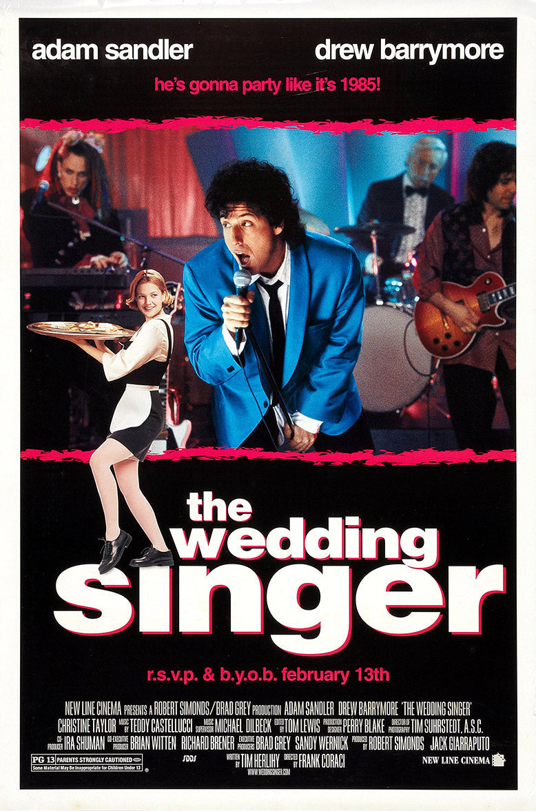 The Wedding Singer Movies(paper and canvas) art poster printing print