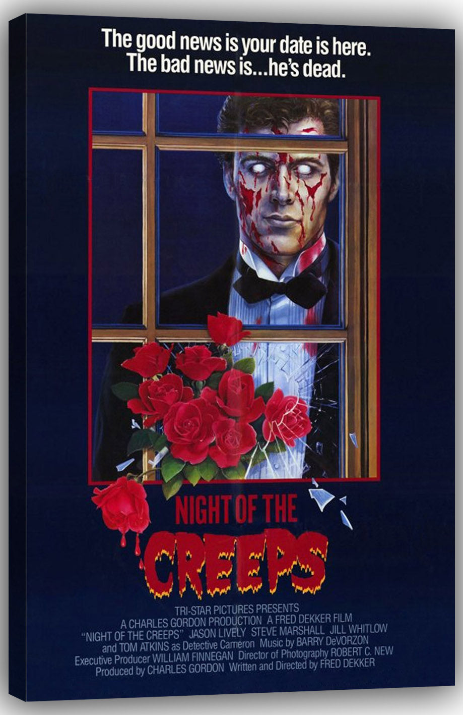 Night of the Creeps Movies(paper and canvas) art poster printing print
