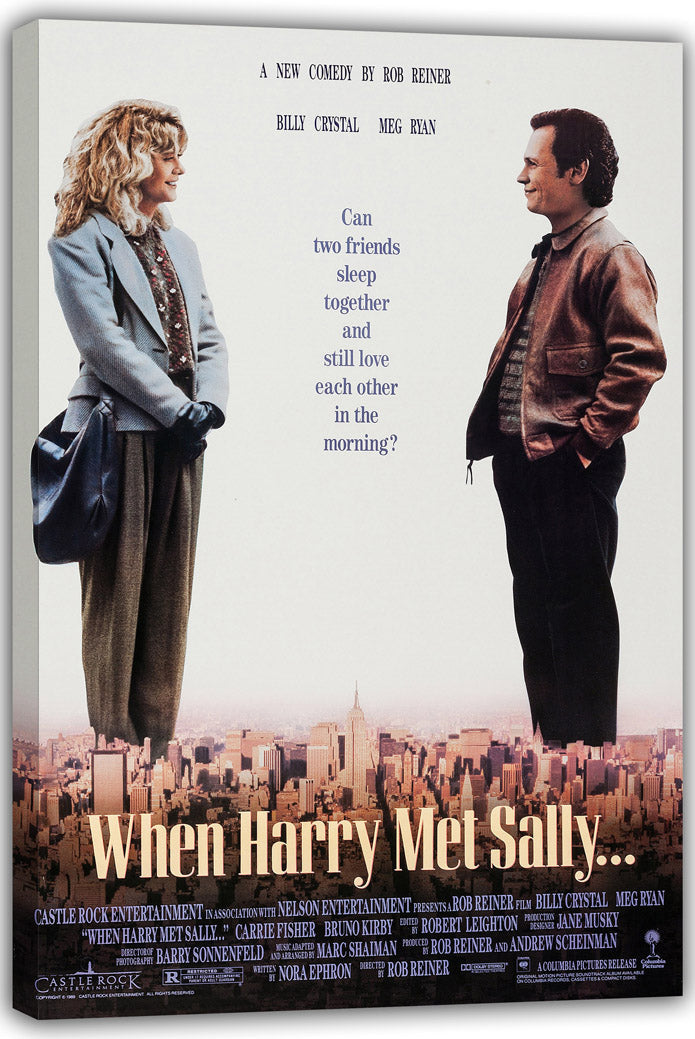 When Harry Met Sally Movies(paper and canvas) art poster printing print