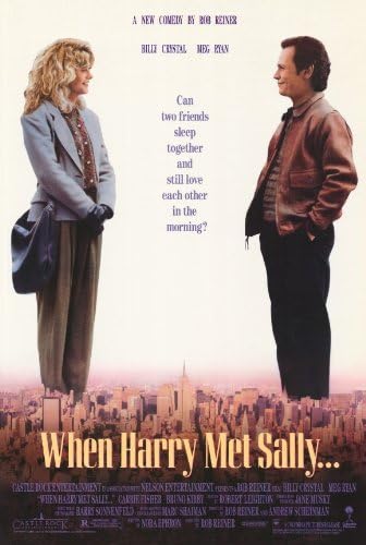 When Harry Met Sally Movies(paper and canvas) art poster printing print