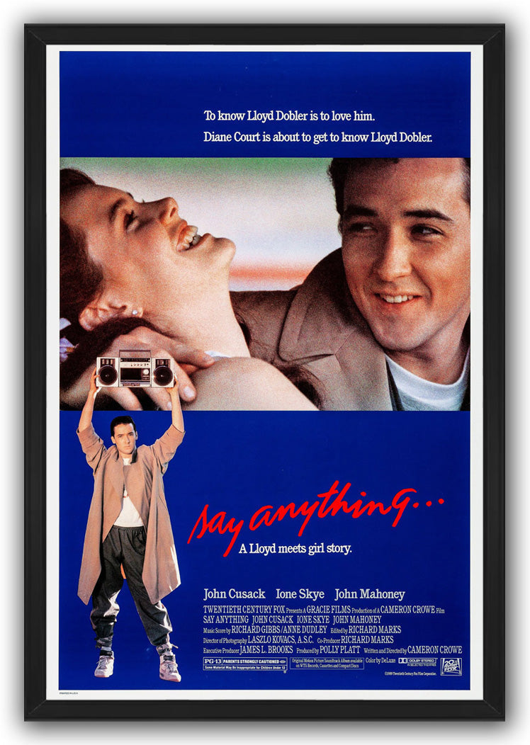 Say Anything Movies(paper and canvas) art poster printing print