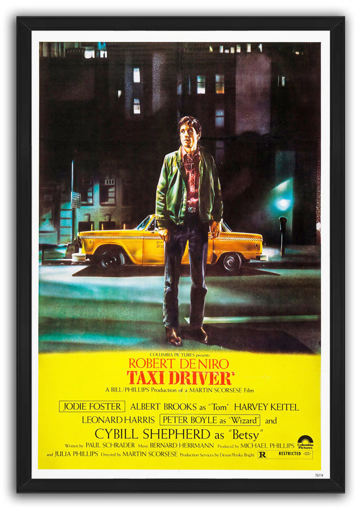 Taxi Driver Movies(paper and canvas) art poster printing print