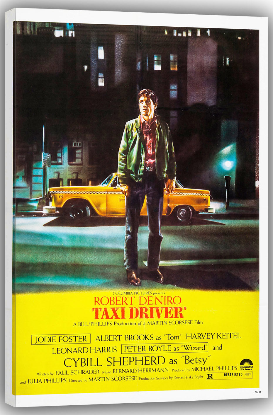Taxi Driver Movies(paper and canvas) art poster printing print