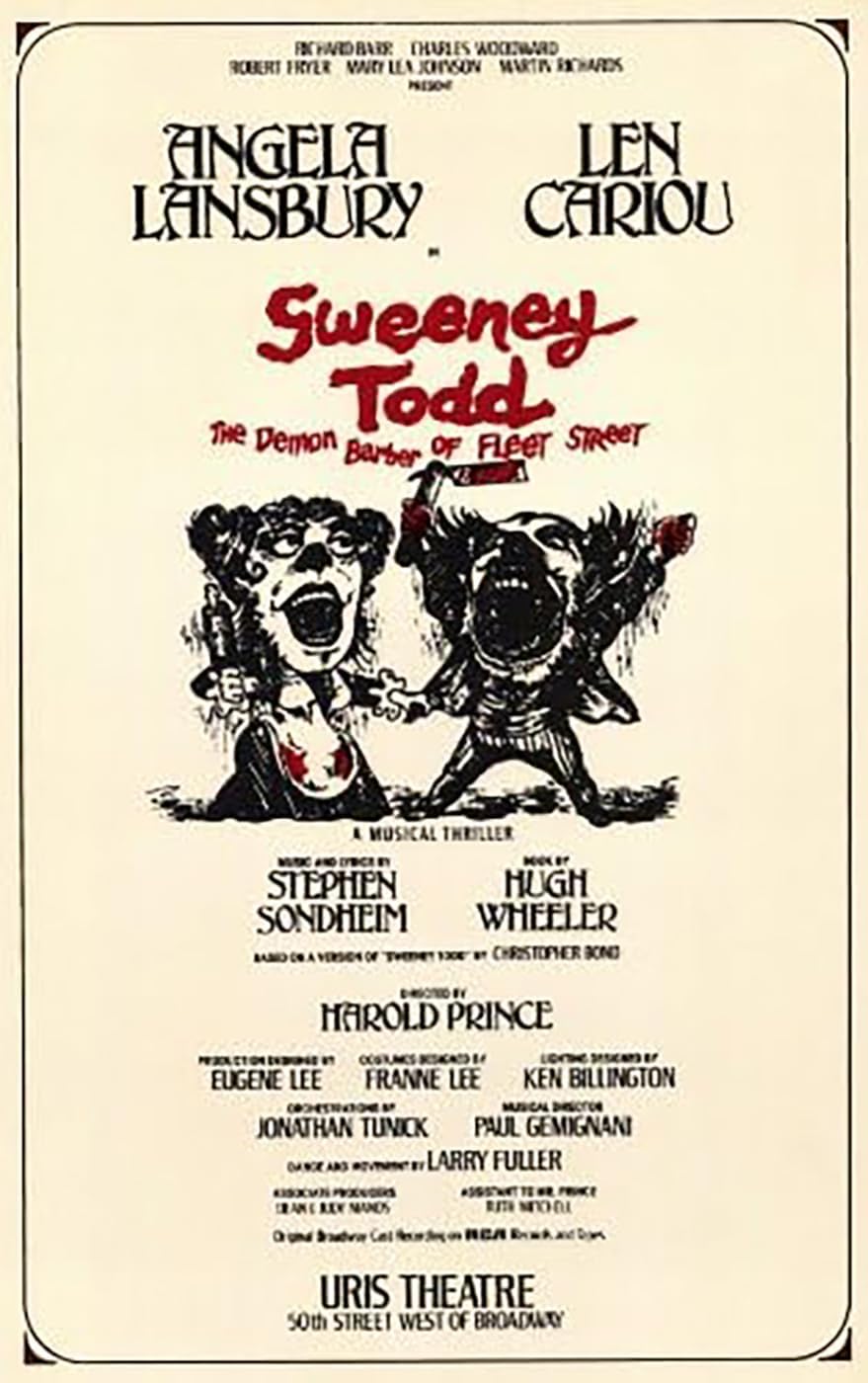 Sweeney Todd Movies(paper and canvas) art poster printing print