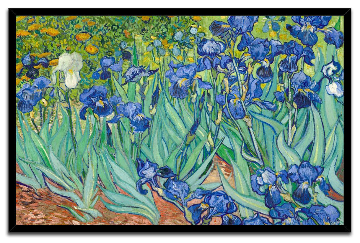 Van Gogh Irises Decoration (Paper and Canvas) Art Poster Printing Print