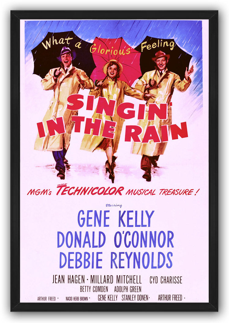 Singin' in The Rain Movies(paper and canvas) art poster printing print