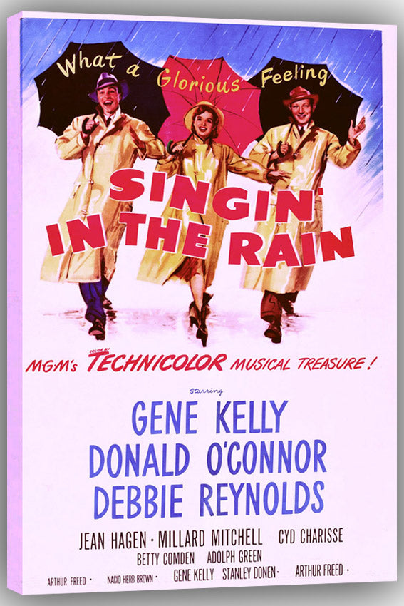 Singin' in The Rain Movies(paper and canvas) art poster printing print