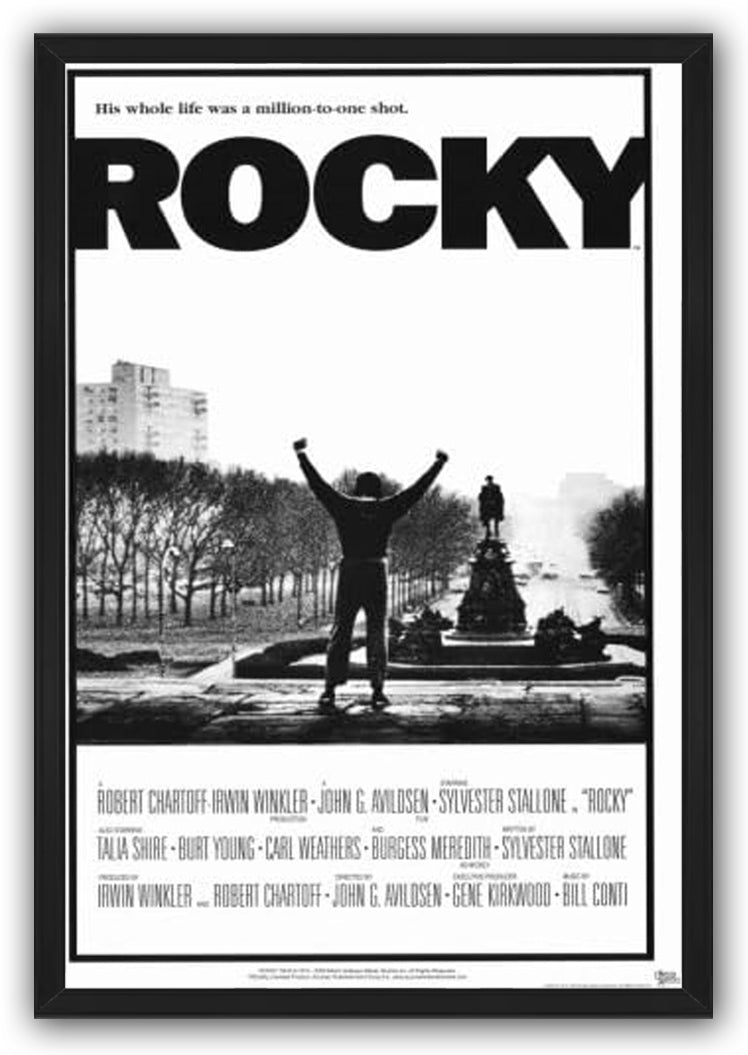 Rocky Movies(paper and canvas) art poster printing print