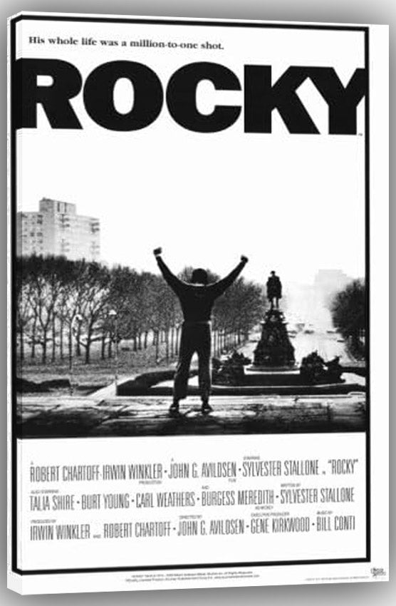 Rocky Movies(paper and canvas) art poster printing print