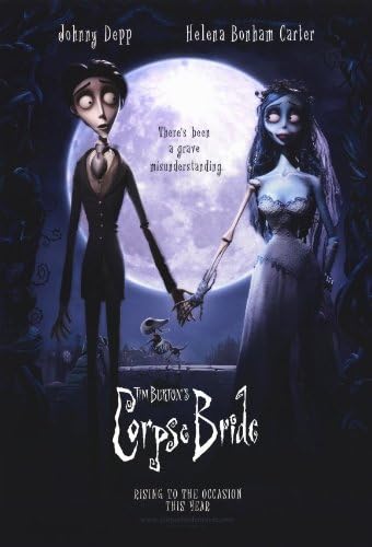 Tim Burton's Corpse Bride Movies(paper and canvas) art poster printing print