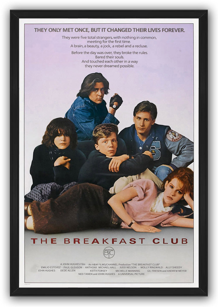 The Breakfast Club Movies(paper and canvas) art poster printing print