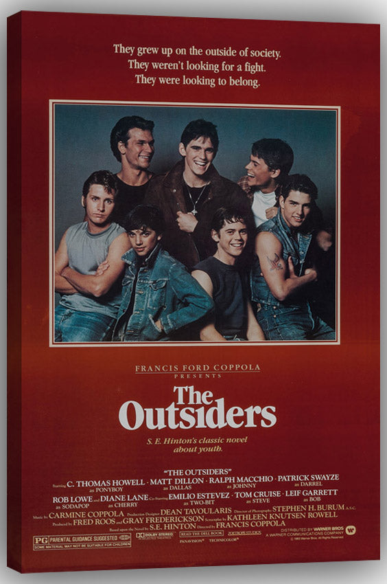 The Outsiders Movies(paper and canvas) art poster printing print