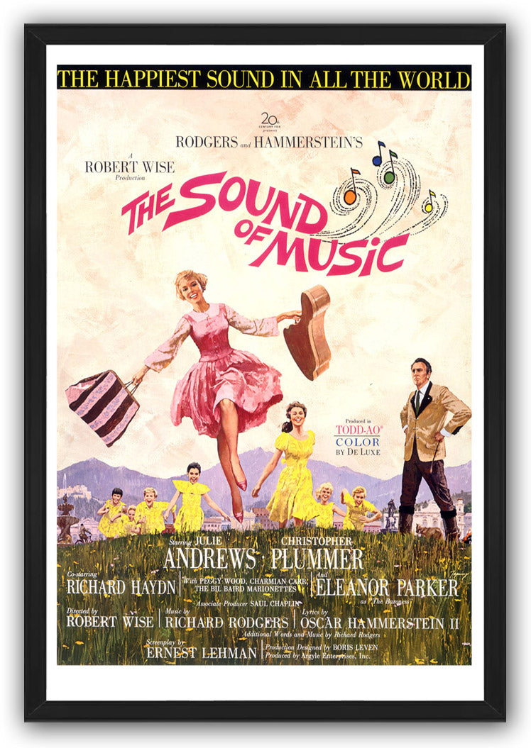The Sound of Music Movies(paper and canvas) art poster printing print